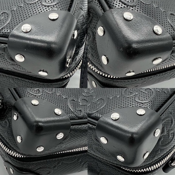 ❌SOLD❌Authentic Gucci GG embossed leather trunk bag - Picture 10 of 16